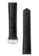 Carrera 39MM Black Alligator Leather Strap - OM Luxury