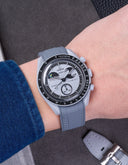MoonSwatch Mission To Earth Phase Watch (Rubber Strap) - OM Luxury