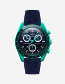 Mission to Earth - Polar Lights (Leather Strap) - OM Luxury