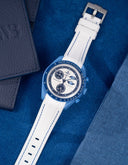 MoonSwatch Mission to the Super Blue Moon Phase (Rubber Strap) - OM Luxury